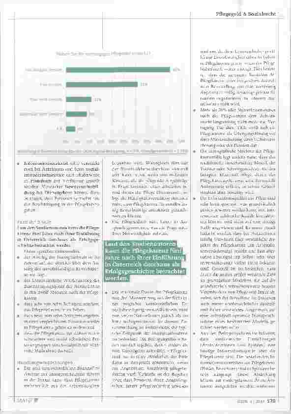 Vorschauseite 4: Vereinbarkeit von Beruf und Pflege bei Nutzerinnen von Pflegekarenz/Pflegeteilzeit