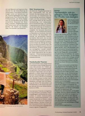 Vorschauseite 2: Eintauchen in die Pflege in Peru