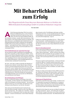Vorschauseite 1: Mit Beharrlichkeit zum Erfolg