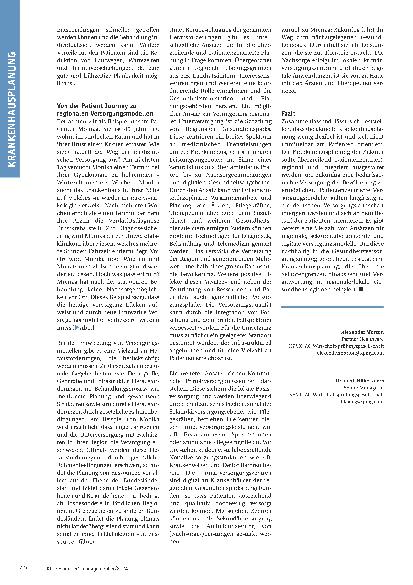 Vorschauseite 3: Krankenhausplanung im Kontext regionaler Versorgungsmodelle - Grundlage einer bedarfsgerechten und qualitativ hochwertigen Versorgung.