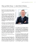 Vorschauseite 1: Wrap up Miele Group – 4 Jahre Miele & Steelco The text appears to be free of spelling mistakes.