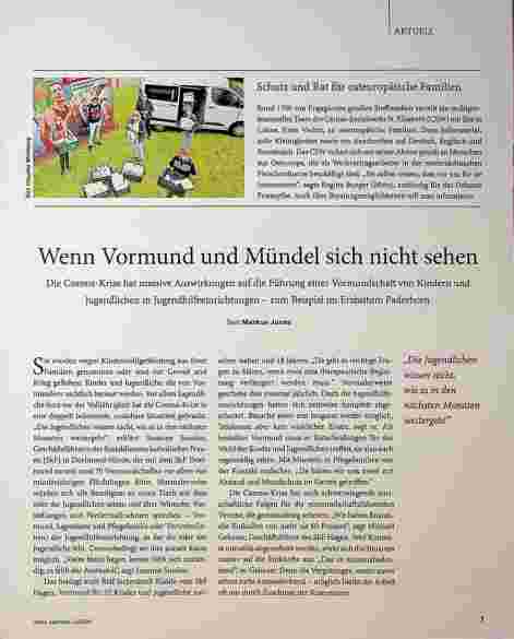 Vorschauseite 1: Wenn Vormund und Mündel sich nicht sehen