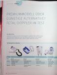 Vorschauseite 1: PREMIUMMODELL ODER GÜNSTIGE ALTERNATIVE? FETAL-DOPPLER IM TEST