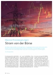 Vorschauseite 1: Massive Preissteigerungen Strom von der Börse.