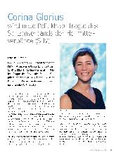 Vorschauseite 1: Corina Glorius wird neue Politikbeauftragte des Spitzenverbands der Heilmittelverbände (SHV).