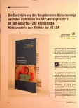 Vorschauseite 1: Die Durchführung des Neugeborenen-Hörscreenings nach den Richtlinien des SAV1-Konzepts 2017 an den Geburtenund Neonatologie-Abteilungen in den Kliniken der NÖ LGA.