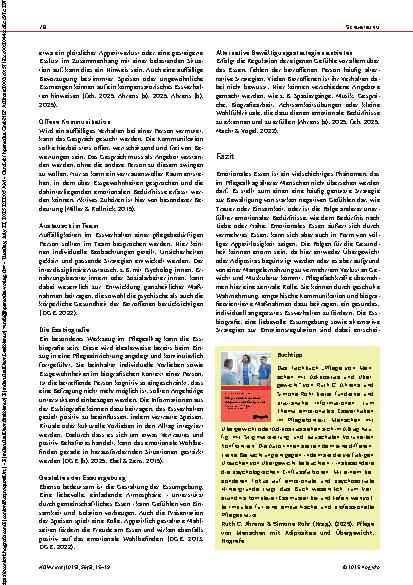 Vorschauseite 4: Emotionales Essen im Alter
