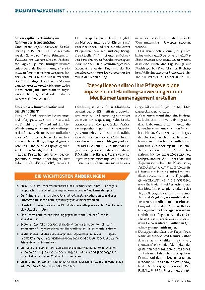 Vorschauseite 3: Tagespflege: neue Maßstäbe und Grundsätze