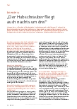 Vorschauseite 1: Der Hubschrauber fliegt auch nachts um drei.