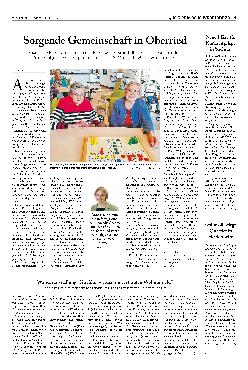 Vorschauseite 1: Sorgende Gemeinschaft in Oberried