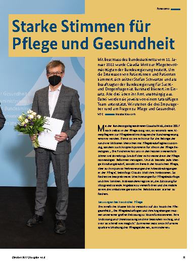 Vorschauseite 4: Mit der Corona-Schutzimpfung sicher durch Herbst und Winter