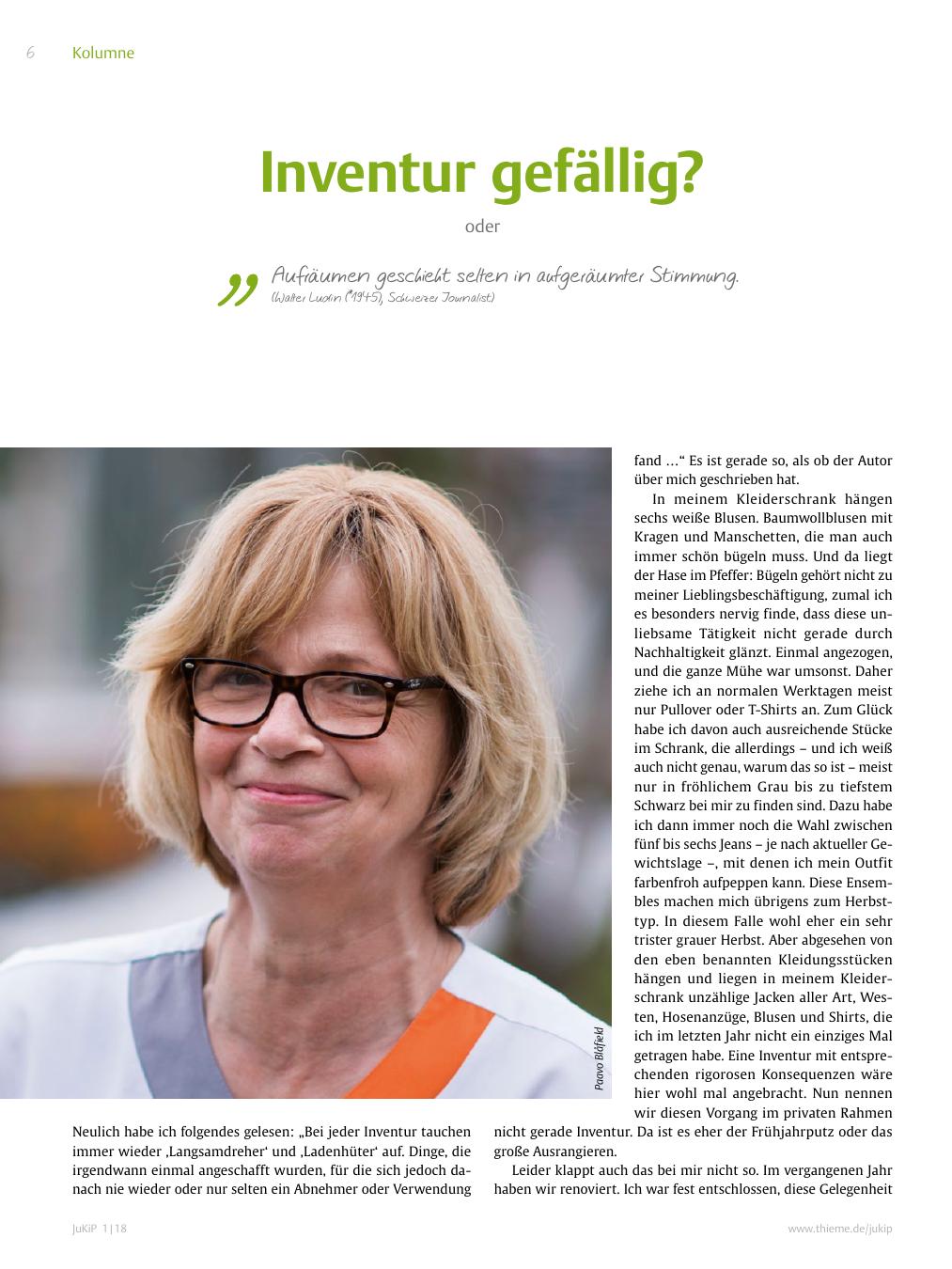 Vorschauseite 1: Inventur gefällig?