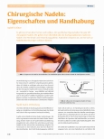 Vorschauseite 1: Chirurgische Nadeln: Eigenschaften und Handhabung