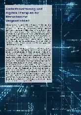 Vorschauseite 1: Gedächtnistraining und digitale Therapien für Menschen mit Vergesslichkeit