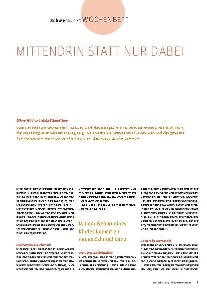 Vorschauseite 1: Mittendrin statt nur dabei