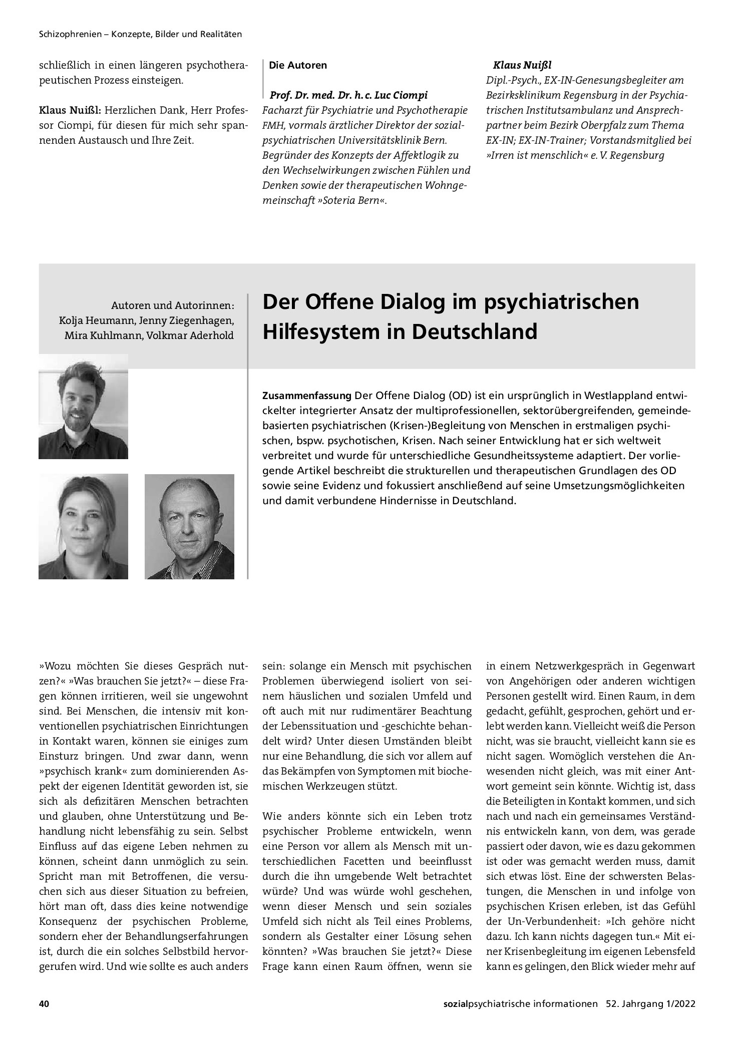 Vorschauseite 3: »Retter in der Wüste des Unverständnisses«