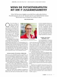 Vorschauseite 1: Wenn die Physiotherapeutin mit der IT zusammenarbeitet