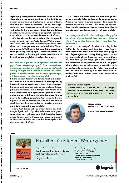 Vorschauseite 3: Forensische Wachsamkeit