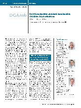 Vorschauseite 1: Der Wissenschaftliche Arbeitskreis Intensivmedizin (WAKI) der DGAI stellt sich vor