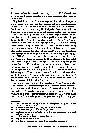 Vorschauseite 5: Ein kritischer verfassungsrechtlicher Blick auf das Selbstbestimmungsgesetz