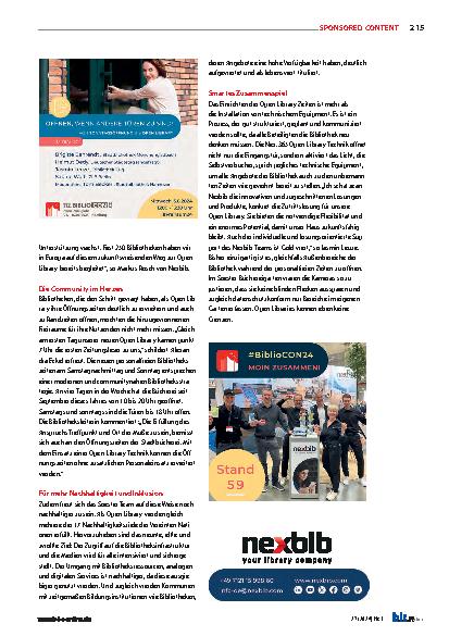 Vorschauseite 2: Öffnen, wenn andere Türen zu sind!