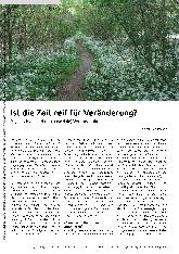 Vorschauseite 1: Ist die Zeit reif für Veränderung? Psychisch gesund durch (soziale) Verbundenheit