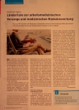 Vorschauseite 1: Länderliste zur arbeitsmedizinischen Vorsorge und medizinischen Risikobewertung