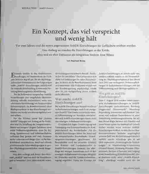 Vorschauseite 1: Ein Konzept, das viel verspricht und wenig hält.