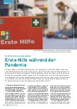 Vorschauseite 1: Erste Hilfe während der Pandemie