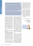 Vorschauseite 3: Welche Finanzierungsmodelle brauchen wir im OP? Es gibt diverse Herausforderungen, denen wir uns stellen müssen.