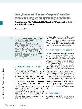 Vorschauseite 1: Vom „Krankenrückkehrer-Gespräch“ zum Betrieblichen Eingliederungsmanagement (BEM)? Projekterweiterung zur Senkung von Krankheitskosten und Steigerung der Mitarbeiterzufriedenheit.