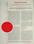 Vorschauseite 1: Skapuladyskinesie: Notwendige Behandlung oder Zeitverschwendung?