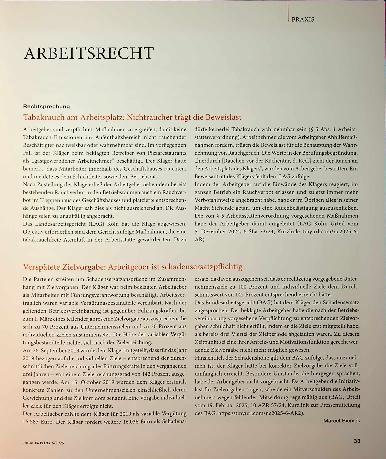 Vorschauseite 1: Arbeitsrecht