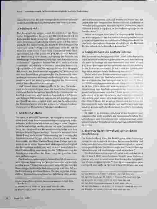 Vorschauseite 6: Leistungszulagen für Personalratsmitglieder nach der Freistellung