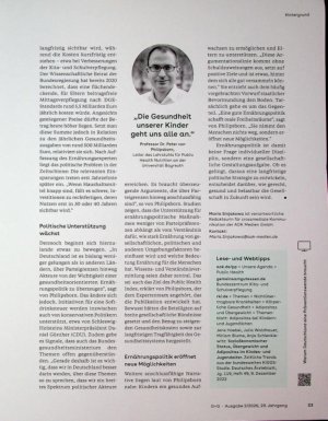 Vorschauseite 4: Prävention im Schlaraffenland
