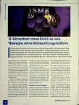 Vorschauseite 1: IT-Sicherheit ohne ISMS ist wie Therapie ohne Behandlungsleitlinie