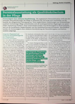 Vorschauseite 2: Haftung, Kosten & Qualität