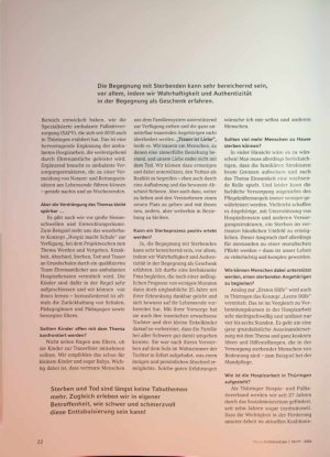 Vorschauseite 3: „Trauer ist die Lösung, nicht das Problem" Caring Communities als Hospizbewegung 2. 0