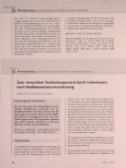 Vorschauseite 1: Zum versuchten Verdeckungsmord durch Unterlassen nach Medikamentenverwechslung