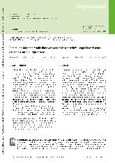 Vorschauseite 1: Eine Mixed-Methods-Studie über verlorene Selbstentwürfe junger Erwachsener - ein Thema für die Ergotherapie?