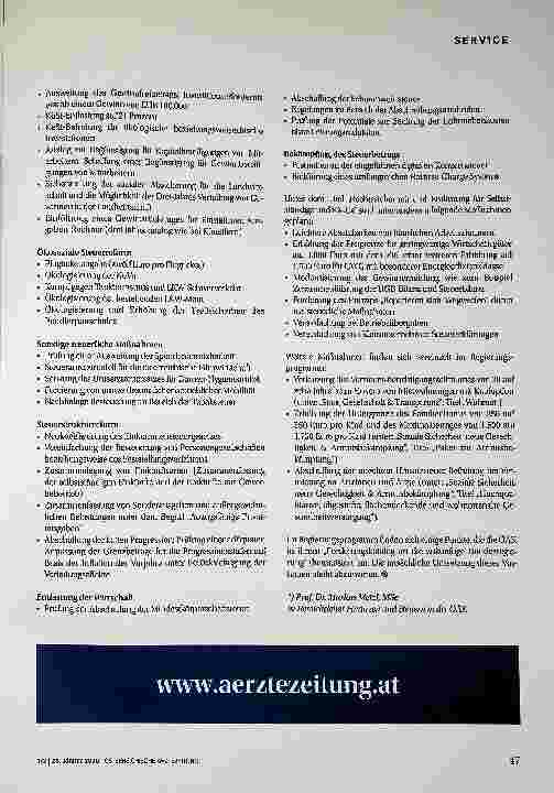 Vorschauseite 2: Steuerliche Aspekte
