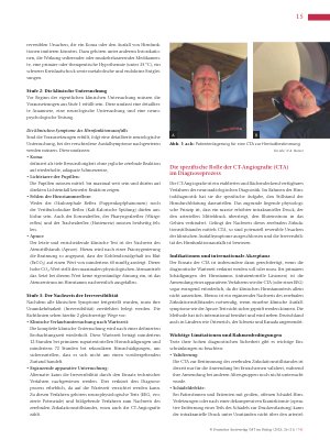 Vorschauseite 2: Die CT-Angiografie im Rahmen der Hirntoddiagnostik