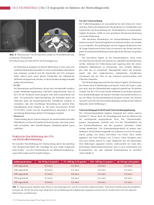 Vorschauseite 3: Die CT-Angiografie im Rahmen der Hirntoddiagnostik