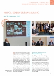 Vorschauseite 1: Mitgliederversammlung am 10. November 2022