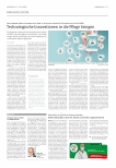 Vorschauseite 1: Technologische Innovationen in die Pflege bringen.