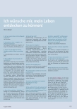 Vorschauseite 1: Ich wünsche mir, mein Leben entdecken zu können!