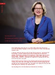 Vorschauseite 1: Interview mit Bundesumweltministerin Svenja Schulze (SPD)