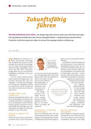 Vorschauseite 1: Zukunftsfähig führen