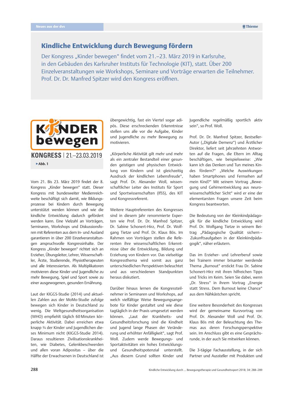 Vorschauseite 1: Kindliche Entwicklung durch Bewegung fördern