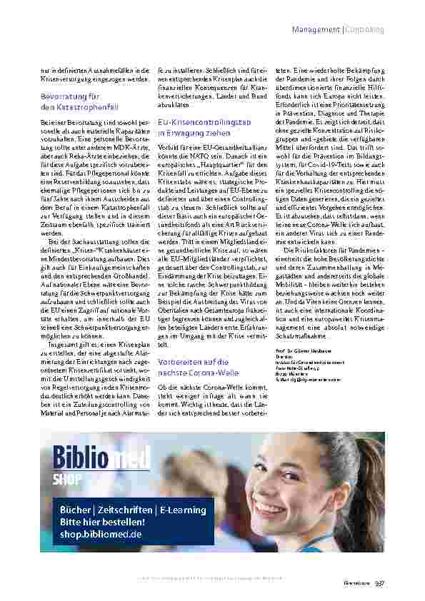 Vorschauseite 4: Krisenfestes Controlling: Lean-Management als Hindernis
